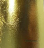 A booklet of 20ct Superior Manetti Italian Citron Transfer Gold Leaf which contains 25 leaves.For use in gilding, monumental works, restoration and and art.