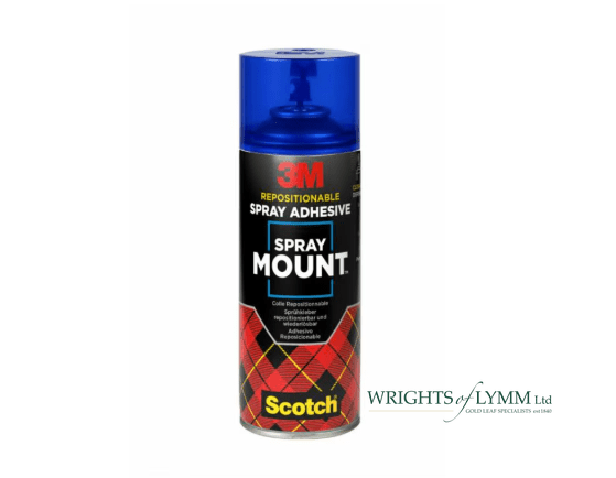 Spray mount adhesive is a repositionable, aerosol glue used for mounting photos, artwork, and paper. It provides a strong yet temporary bond.