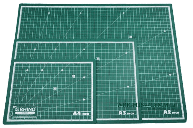 A2 cutting mats are durable, self-healing surfaces used for precision cutting, protecting tools and work surfaces from damage. They're often grid-lined for accuracy.