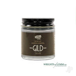 A 30ml jar of Gild Acrylic Gilding Enamel Paint in silver color, labeled 'GILD Silver', on a white background.