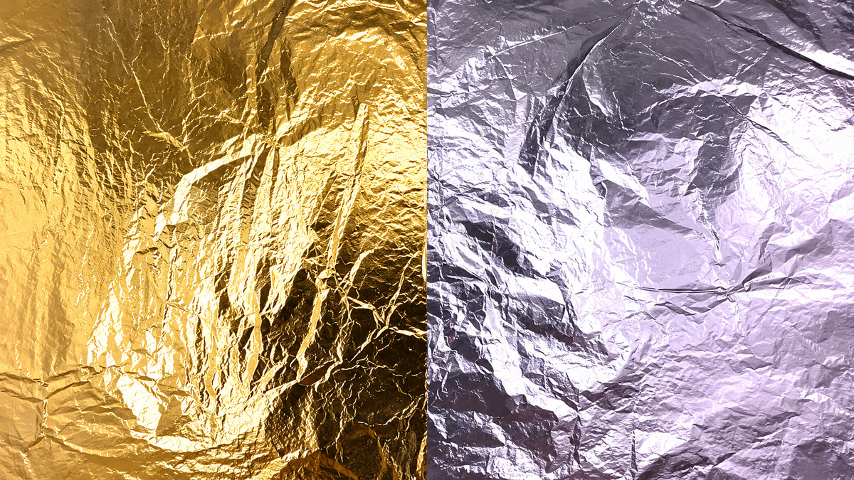Imitation Gold & Silver Transfer Booklet