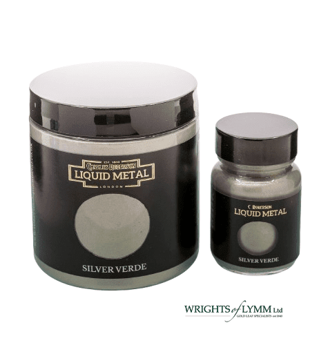Robersons Acrylic Liquid Metal is a versatile, water-based metallic paint