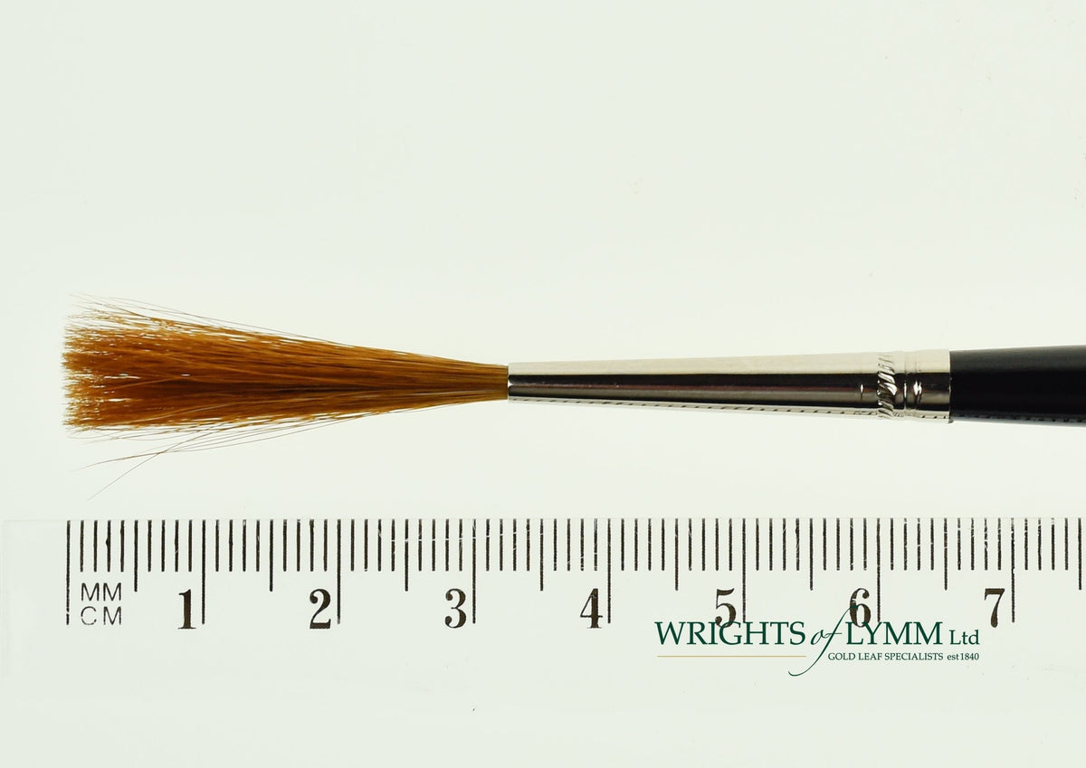 Series 1315 Long Length Sable Chisel Writer Brush No.4