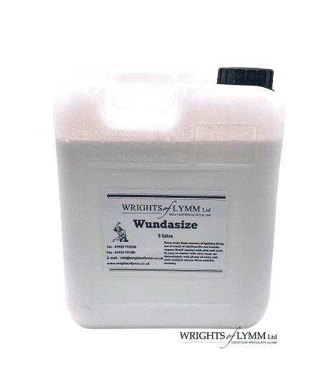 Wundasize is a water-based adhesive for gilding