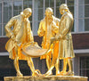 Boulton, Watt, Murdoch Gold Leaf Statue