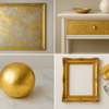 Creative Ideas for Using Imitation Gold Leaf and Silver Leaf Rolls