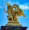 gilded bronze sculpture