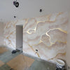 Fantasy marble wall mural painted