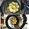 Restoration Rosettes using Wrights of Lymm Gold Leaf