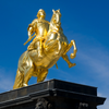 The Golden Horseman in Dresden: Historic Gold Leaf Gilding