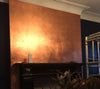 Wall Gilded using Wrights of Lymm’s Copper Leaf