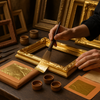The Art of Framing and Restoration with Gold Leaf and Imitation Gold Leaf
