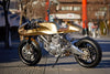 Custom made Ducatti Motorcycle gilded with 24ct Gold Leaf