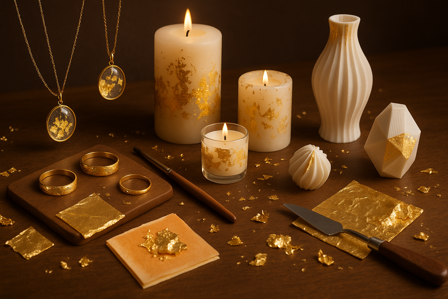 How Small Businesses Can Use Gold Leaf: Creative Ideas from Wrights of ...
