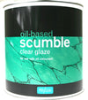 2.5 Litres Polyvine Oil Scumble Clear slightly dented tins ***HALF PRICE***