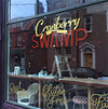 Traditional Shop Window Sign Painted Using One Shot Paints