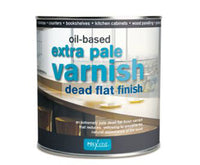 Extra Pale Dead Flat Varnish - Oil Based