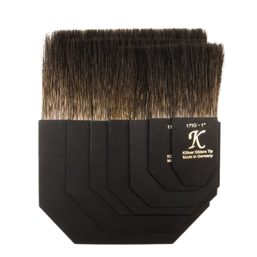 Gilder's tips are specialized brushes made for applying gold, silver ...