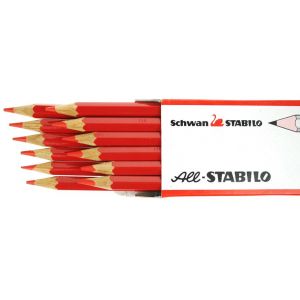 Red Single Pencil