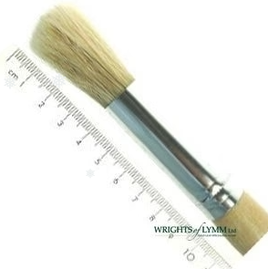 Synthetic Hog Hair Round Fitch Brushes