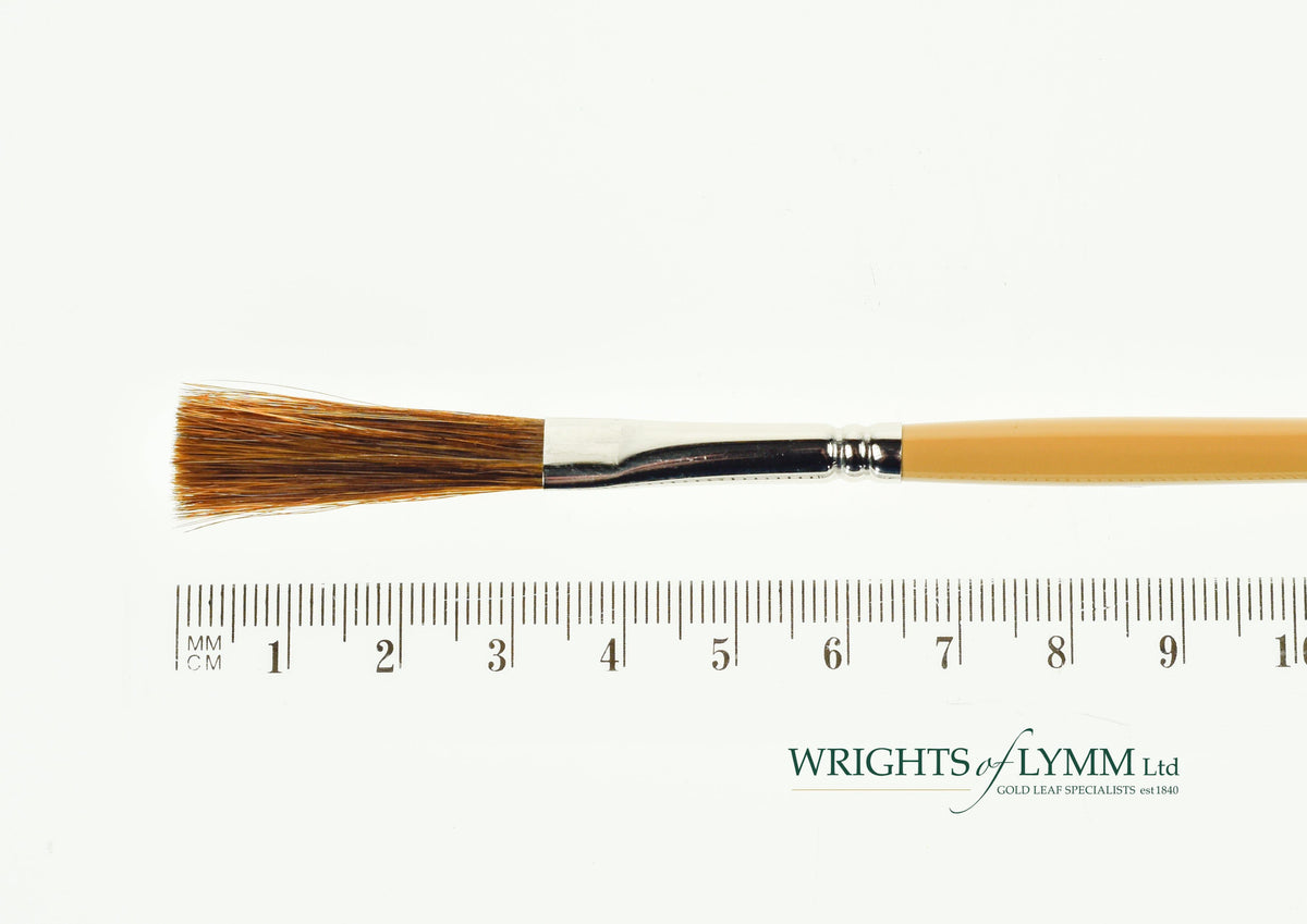 Mack 2962 Taklon/Squirrel One Stroke Flat Brush - 1/4"
