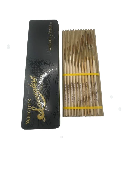 Series 1210 Sable Chisel Writer in Quill Brushes