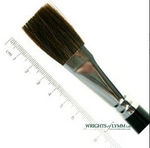 Series 1306 Brown Ox Hair One Stroke Brushes