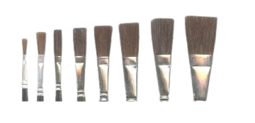 Brown Ox One Stroke Set 1-6 & 8 & Brush Tin