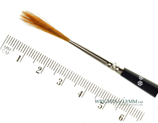 Series 1315 Long Length Sable Chisel Writer Brushes