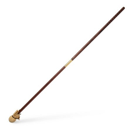 2 Piece Wooden Mahl Stick : with Ball and Leather