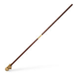 2 Piece Wooden Mahl Stick : with Ball and Leather
