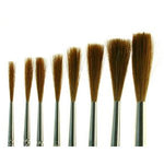 No.0 to 6 & 8 Chisel Writer Set & Brush Tin