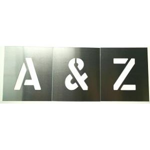 100mm Set of Letters A-Z