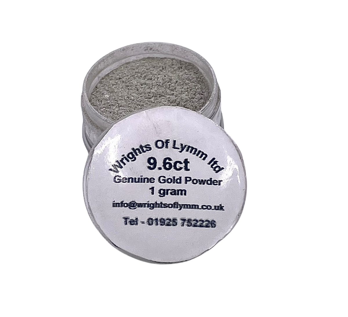 1 Gram 9.6ct Gris Gold Powder