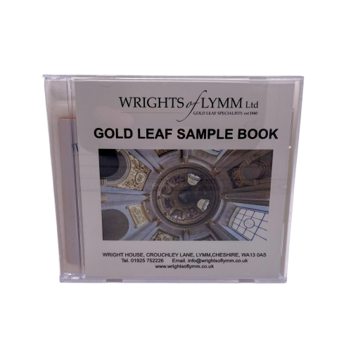 Gold Leaf Colour Chart - 21 shades