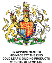Wrights of Lymm Gold Leaf Specialists are proud to announce we are now holders of the Royal Warrant from His Majesty the King