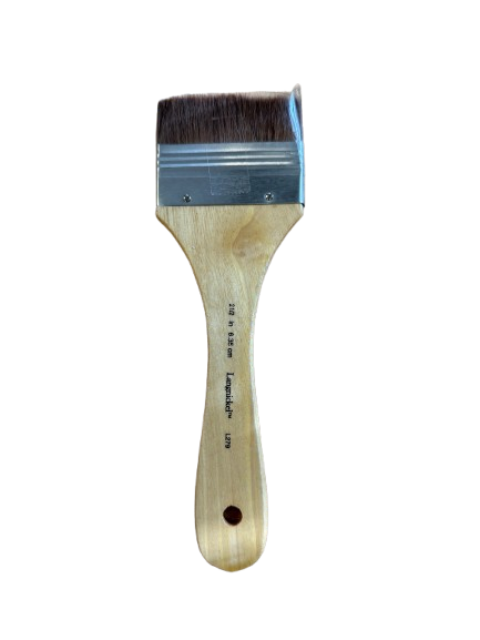 Royal & Langnickel Brown Camel Hair Flat Brush-2.5"