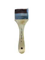 Royal & Langnickel Brown Camel Hair Flat Brush-2.5"