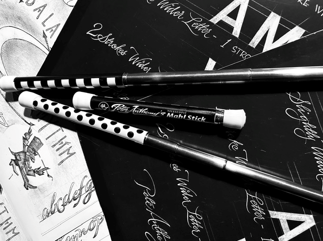 Peter Anthony Telescopic Mahl Stick