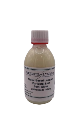Water Based Lacquer for Metal Leaf