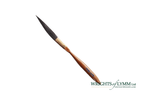 Fast-Lite pinstriping brush with a wooden handle and blue squirrel hair