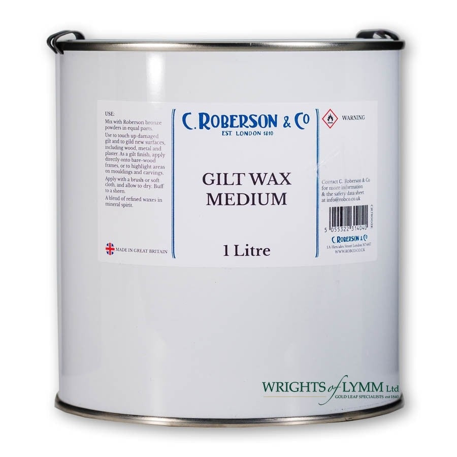 1 Litre Gilt Wax Medium
