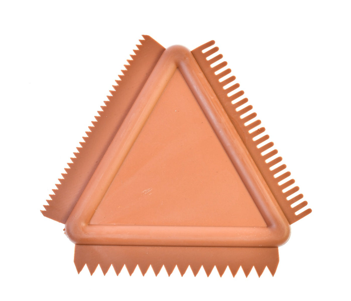 No.103 Triangular Rubber toothed Comb