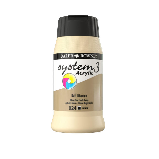 Daler Rowney Sys 3 Acry Colours - 500ml