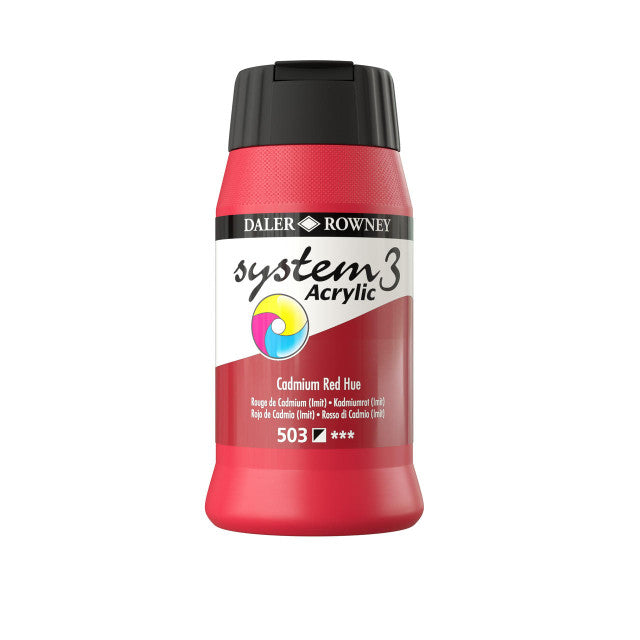 Daler Rowney Sys 3 Acry Colours - 500ml