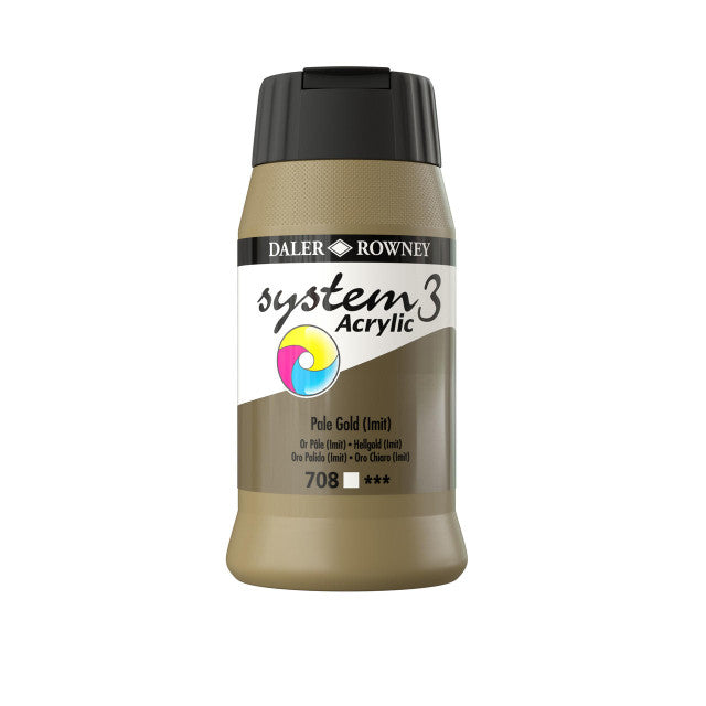 Daler Rowney Sys 3 Acry Colours - 500ml