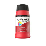 500ml System 3 Acrylic -Vermillion