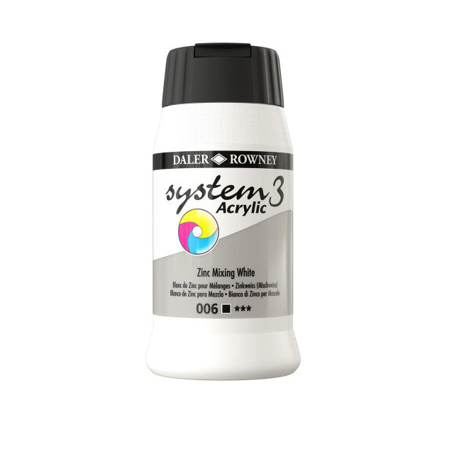 Daler Rowney Sys 3 Acry Colours - 500ml