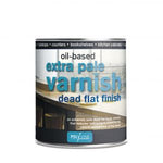 500ml Extra Pale Dead Flat Varnish - Oil based