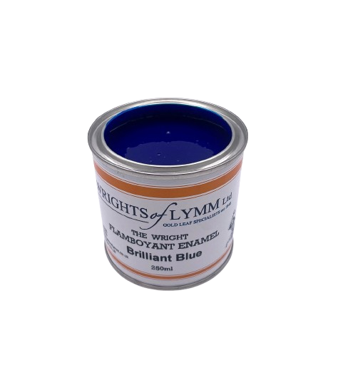 250ml Brilliant Blue Flamboyant Enamel